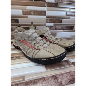 Jambu Vegan Shoes Womens Size 9 M Beige Flat Heel Water-Ready